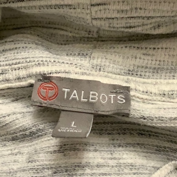 Talbots long sleeve top with high neckline Size L - Picture 5 of 6